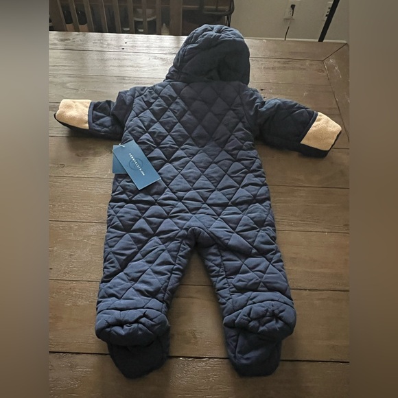 ✨NWT✨ Perry Ellis Quilted Baby Snowsuit with Hood - Picture 5 of 8